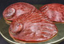 Polished Pearl Red Dyed Abalone Midas Shell Haliotis Midae (1 shell approx. 5+ inches) Red tinted shell for display projects & collecting!