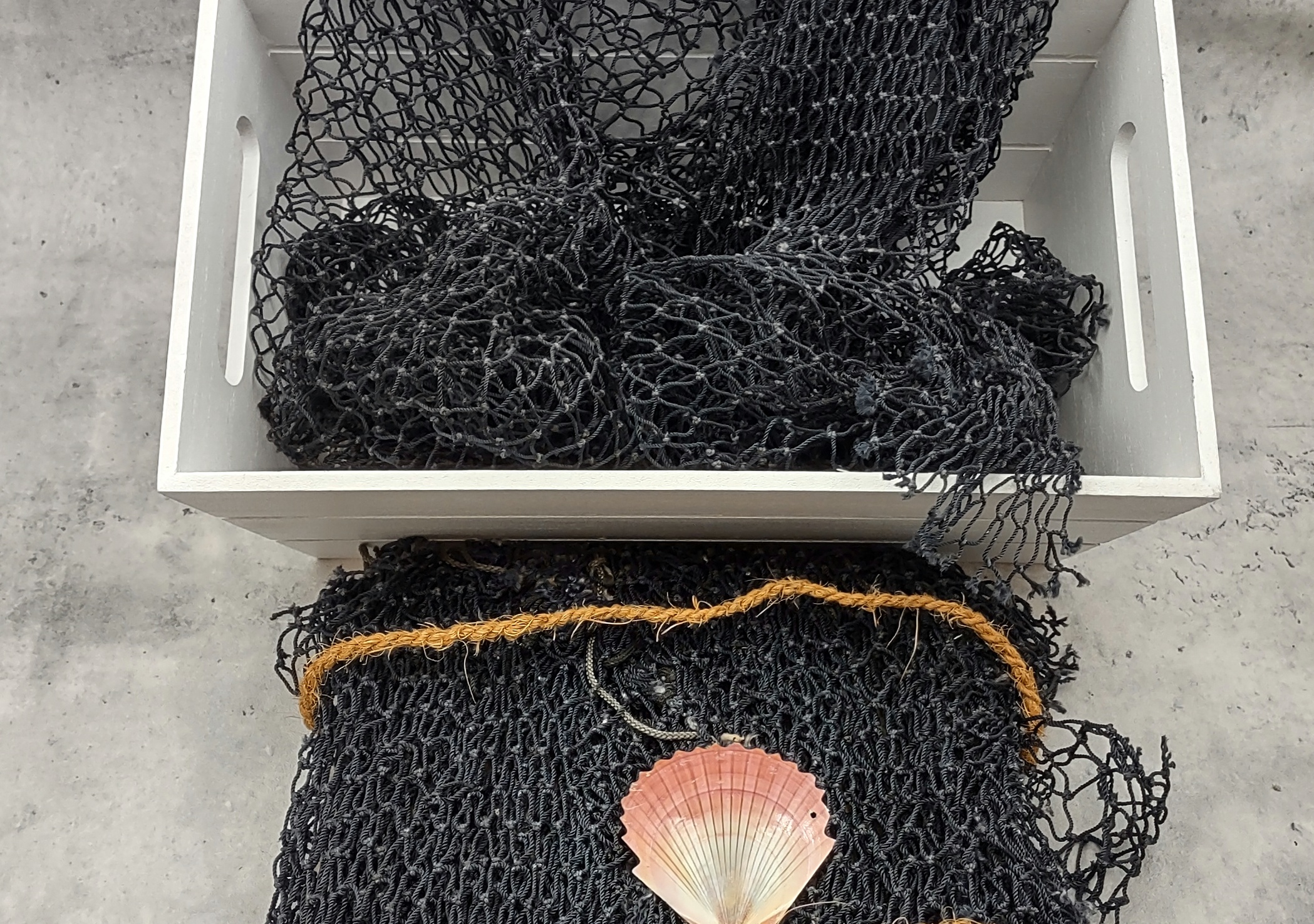 Traditional, Hand-made Knotted Nylon Net Bags. - Nets that Honor the Fish