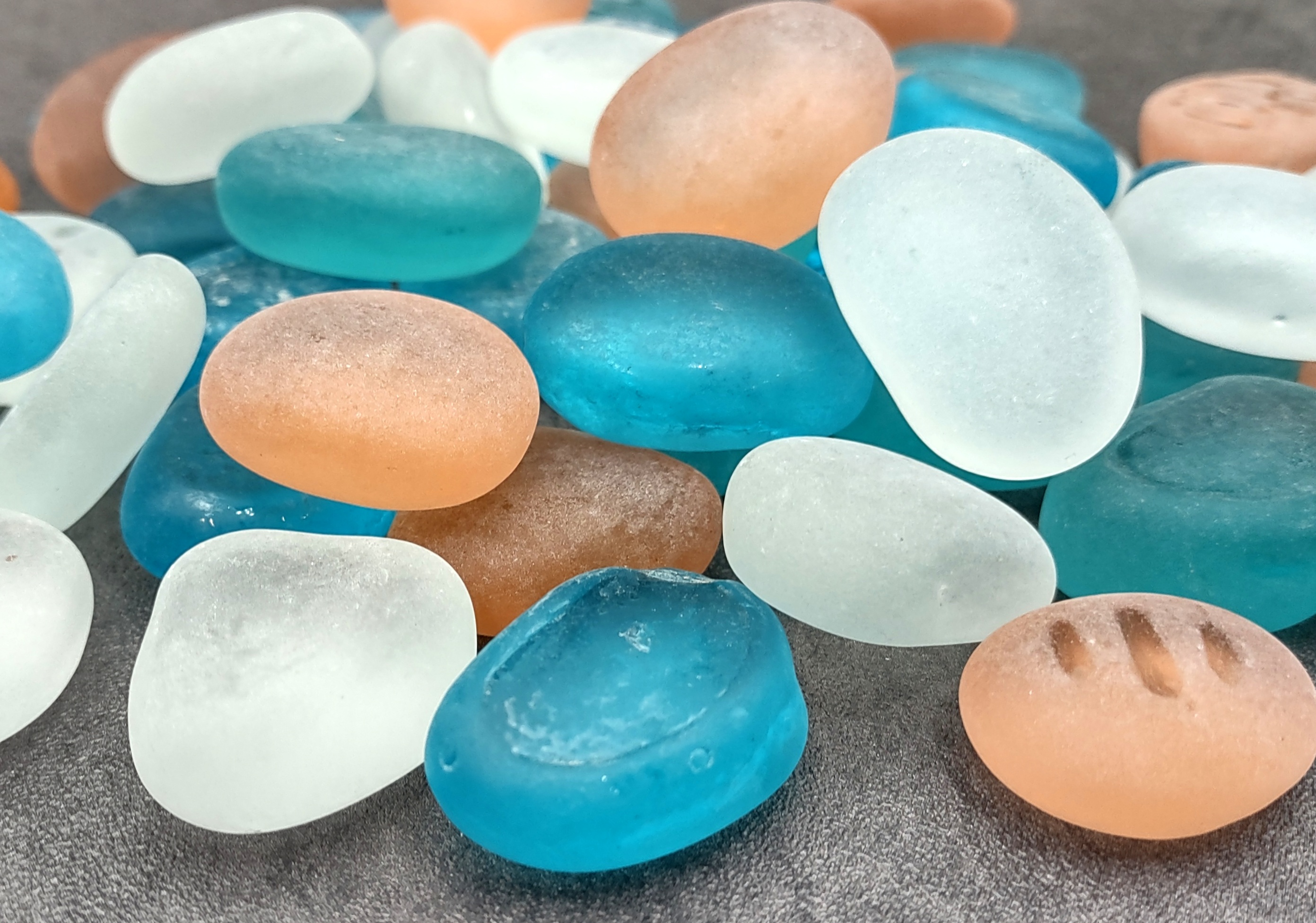 Assorted Uplifting Sea Glass Beach Stones