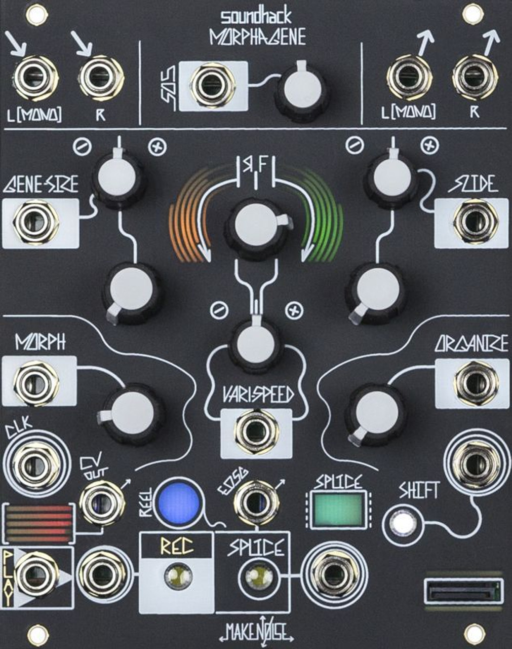 Make Noise Mimeophonモジュラーシンセユーロラック