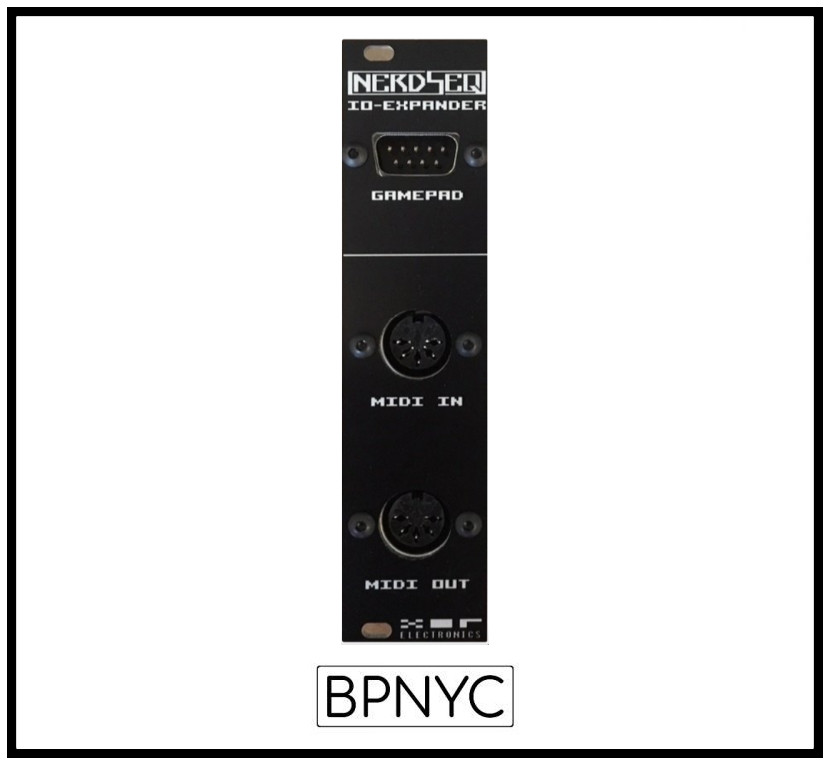XOR Electronics NERDSEQ – IO EXPANDER - Boutique Pedal NYC