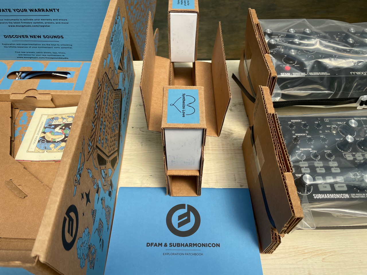 Moog Sound Studio: Mother-32/DFAM + Subharmonicon/DFAM + 4Tier