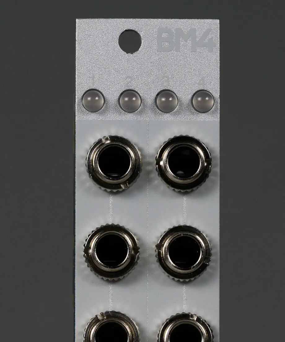 moddict BM4 [4ch Bufferd Multiple] w/LED - Boutique Pedal NYC