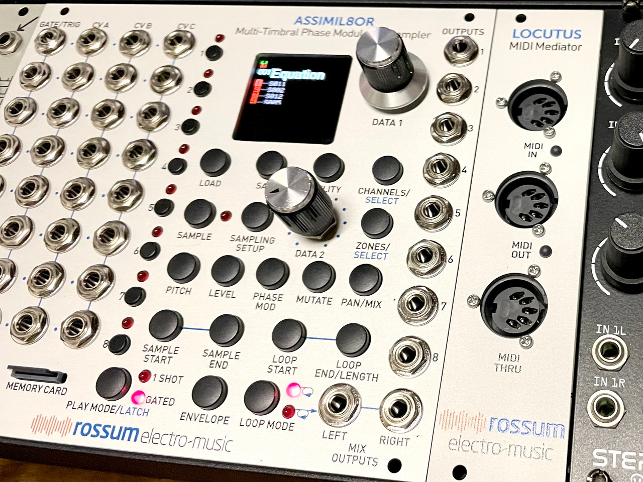 Rossum Assimil8or + Locutus(MIDI expander) BUNDLE - Boutique Pedal NYC