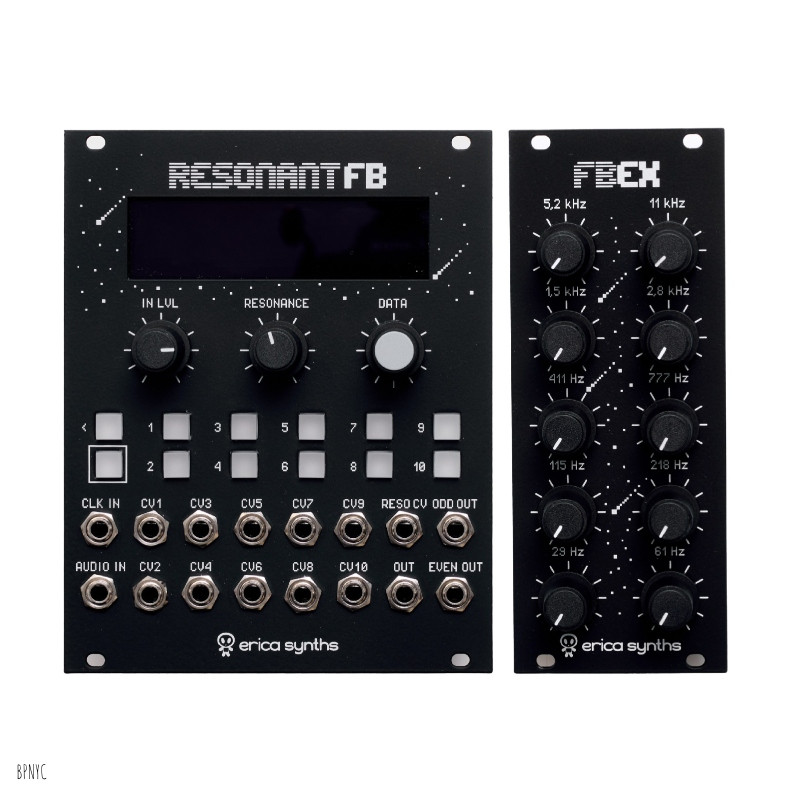 鍵盤楽器 Erica Synths Resonant FB + Expander Erica Synths Graphic Resonant FB & Expander - Boutique Pedal NYC