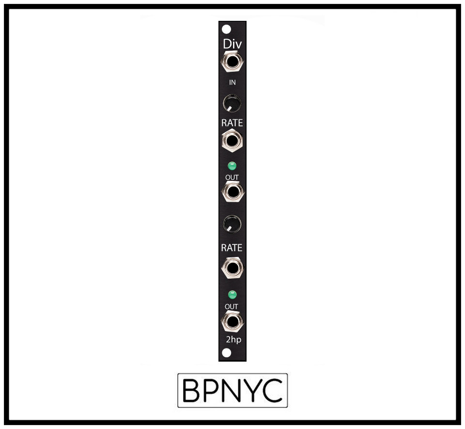 2hp Div モジュラーシンセ ユーロラック