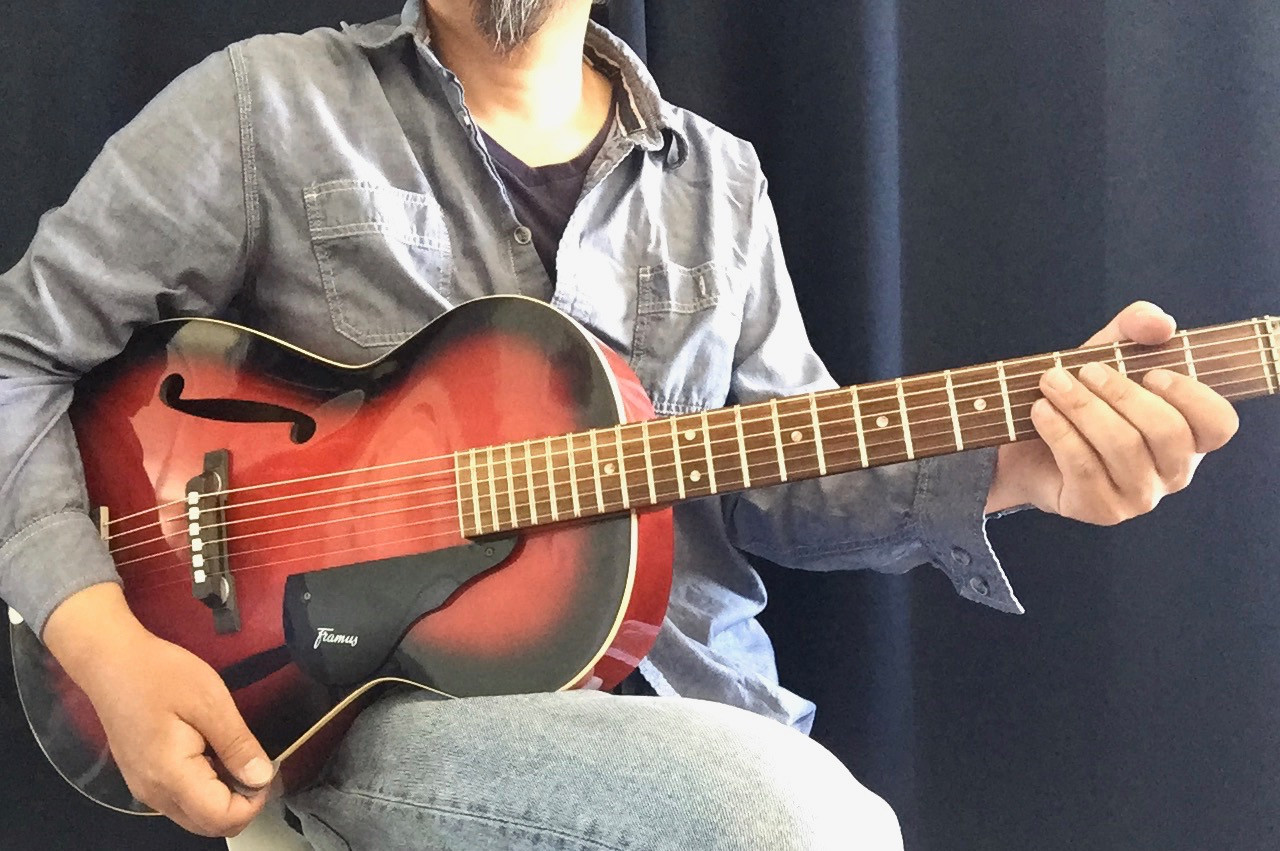 Vintage Framus 5/51 Studio Archtop Parlor Guitar RED SUNBURST SOLD