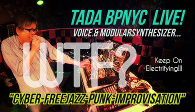 New Live Video : Voice & Modularsynths / WTF? "Cyber-Freejazz-Punk-Improvisation"