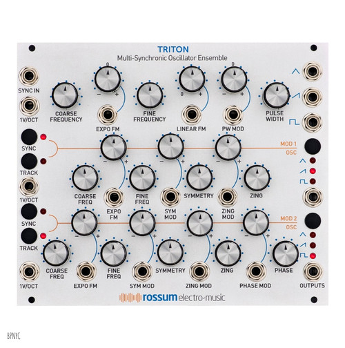 Rossum TRITON (formerly known as TRIDENT)- Multi-Synchronic Triple Analog Oscillator Ensemble