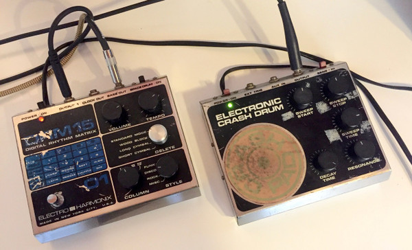 Vintage Electro Harmonix DRM-15/01 & Electro Crash Drum set!