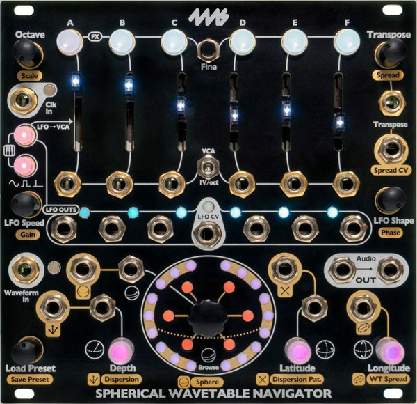 4MS Spherical Wavetable Navigator(SWN) 