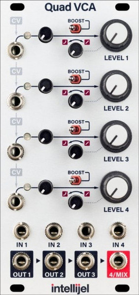 Intellijel Quad VCA