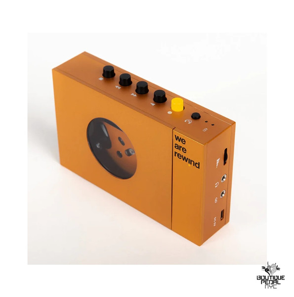 we are rewind BLUETOOTH CASSETTE PLAYER • SERGE(orange)