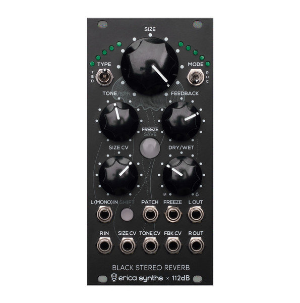 Erica Synths Black Stereo Reverb