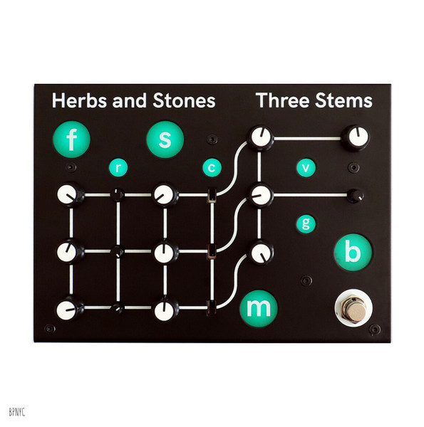 Herbs and Stones Three Stems