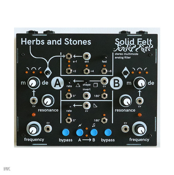 Herbs and Stones Solid Felt