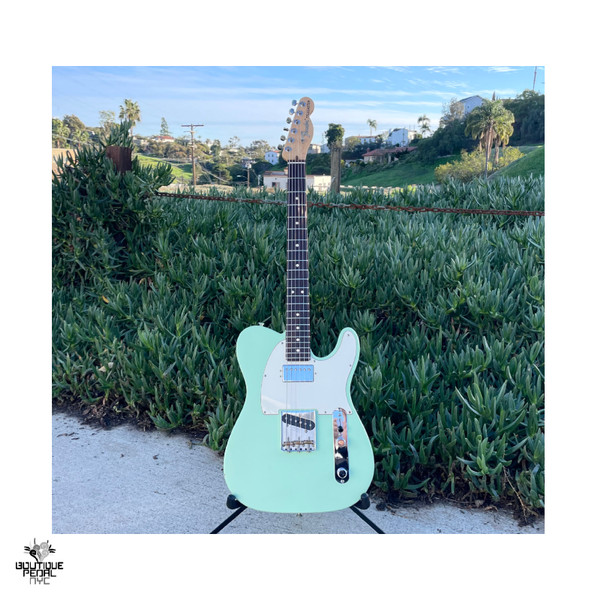 Fender American Performer Telecaster Hum Surf Green 2023