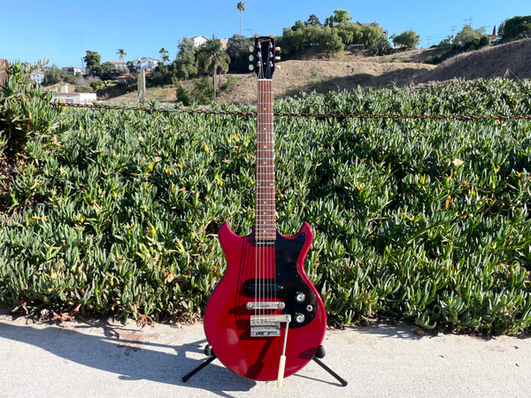 1965 Gibson melody Maker RARE “Ember Red”