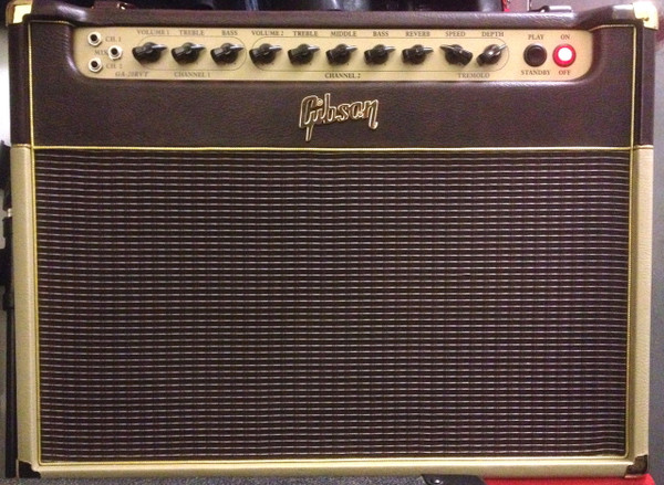 Used Gibson GA 20RVT 1x12 Guitar Combo Amp w/cover, mint