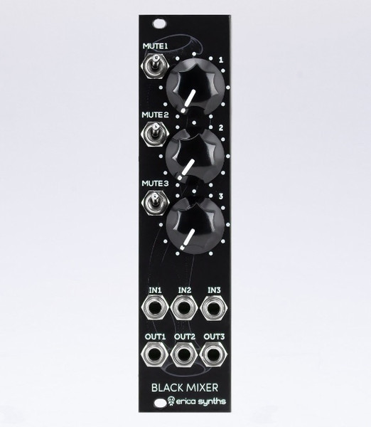 Erica Synths Black Mute Mixer