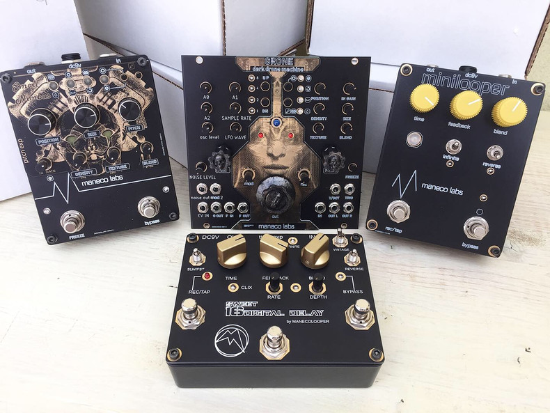 from URUGUAY, New Maneco Lab Drone Modules and Cloud Pedals in stock/back in stock now~