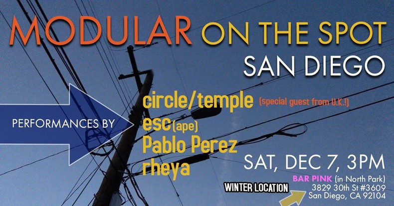 Modular On the Spot San Diego December 2019 edition is this weekend!!!