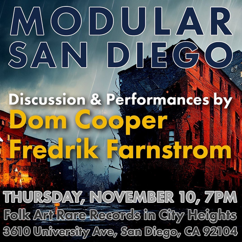 Modular San Diego MEET-UP November 2022