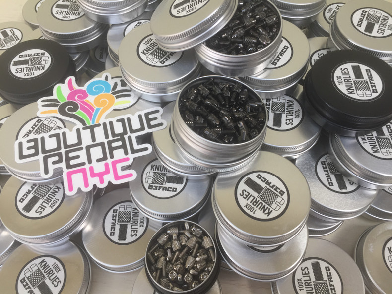 Be smart, save time, upgrade your eurorack Screws!!! More Knurlies in stock...