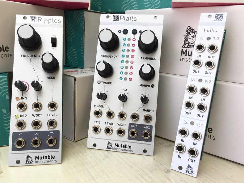 Now we carry Mutable Instruments Modules...!