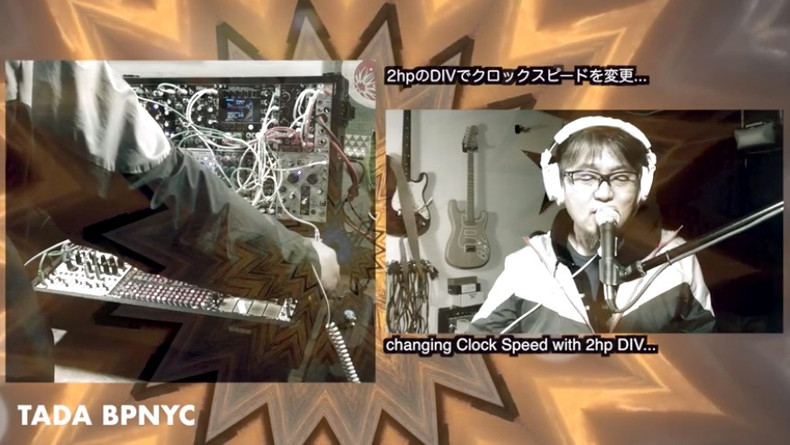 New Video! Modularsynths/Vocal “Cyber Freejazz Improvisation” Tada/BPNYC