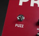 FUZZ
It’s a basic PNP transistor gated fuzz.
The FUZZ knob changes the fuzz texture from soft saturation to hard squared fuzz
The gate starts to engage around 12 o’clock.