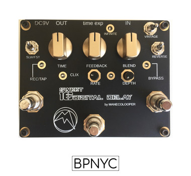 【値下中】Maneco Labs Sweet 16 Digital Delay Pedal: Sweet 16 Digital Delay – MANECO LABS