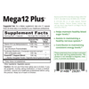 Mega12 Plus B12 + Chromium 60 Vegetarian Capsules Premium Nutrition