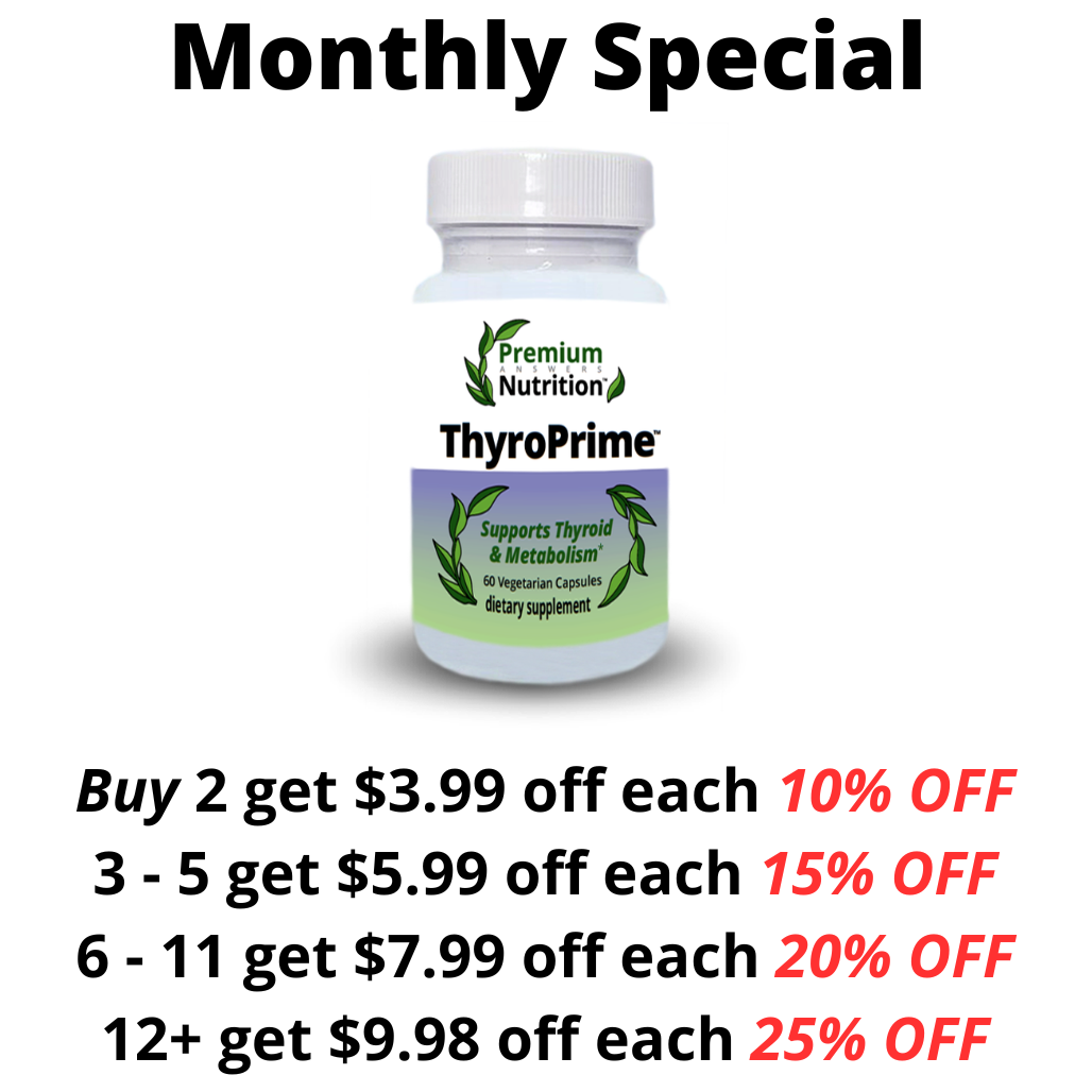 ThyroPrime 60 Vegetarian Capsules Premium Nutrition