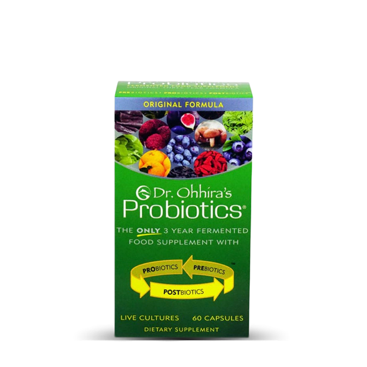 Dr. Ohhira's Probiotics® 420 mg 60 Capsules Original Essential Formulas
