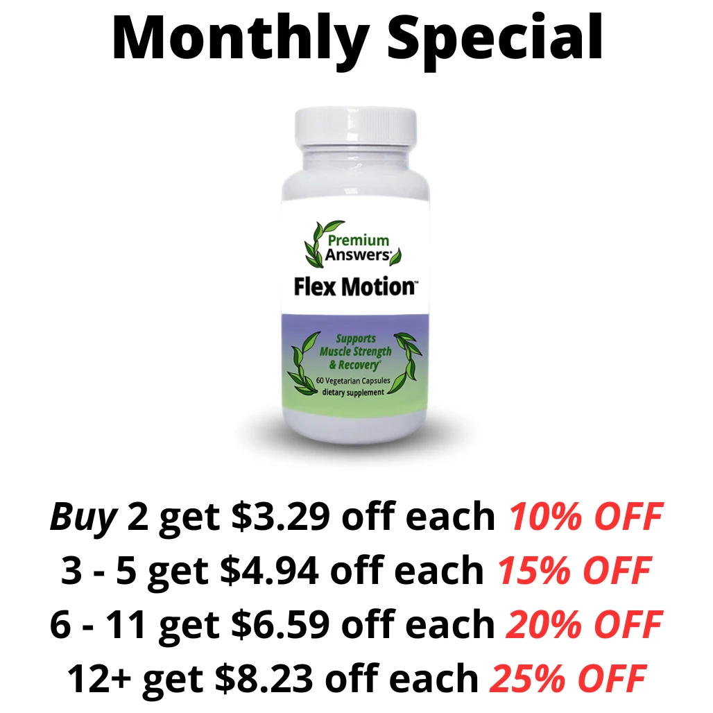 Flex Motion 60 Vegetarian Capsules Premium Answers®