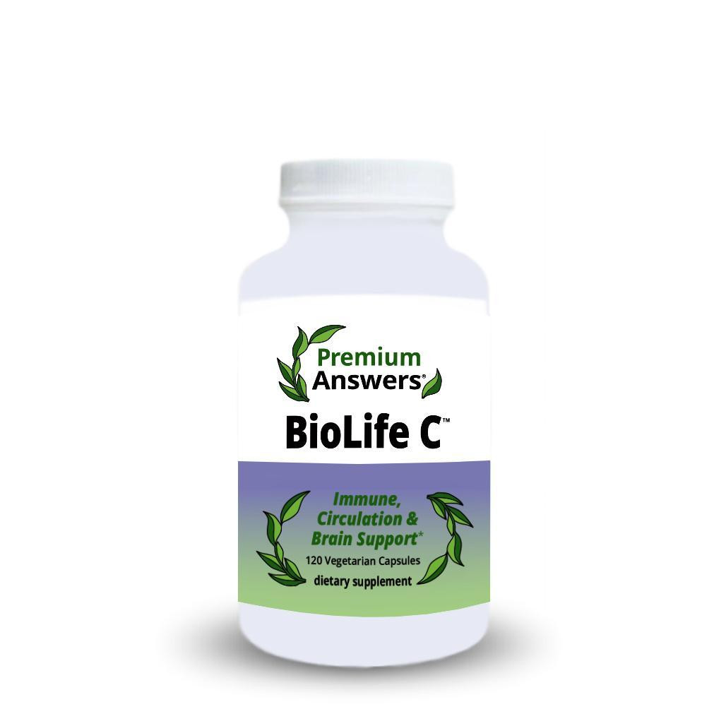 BioLife C + Bioflavonoids 120 Vegetarian Capsules Premium Answers