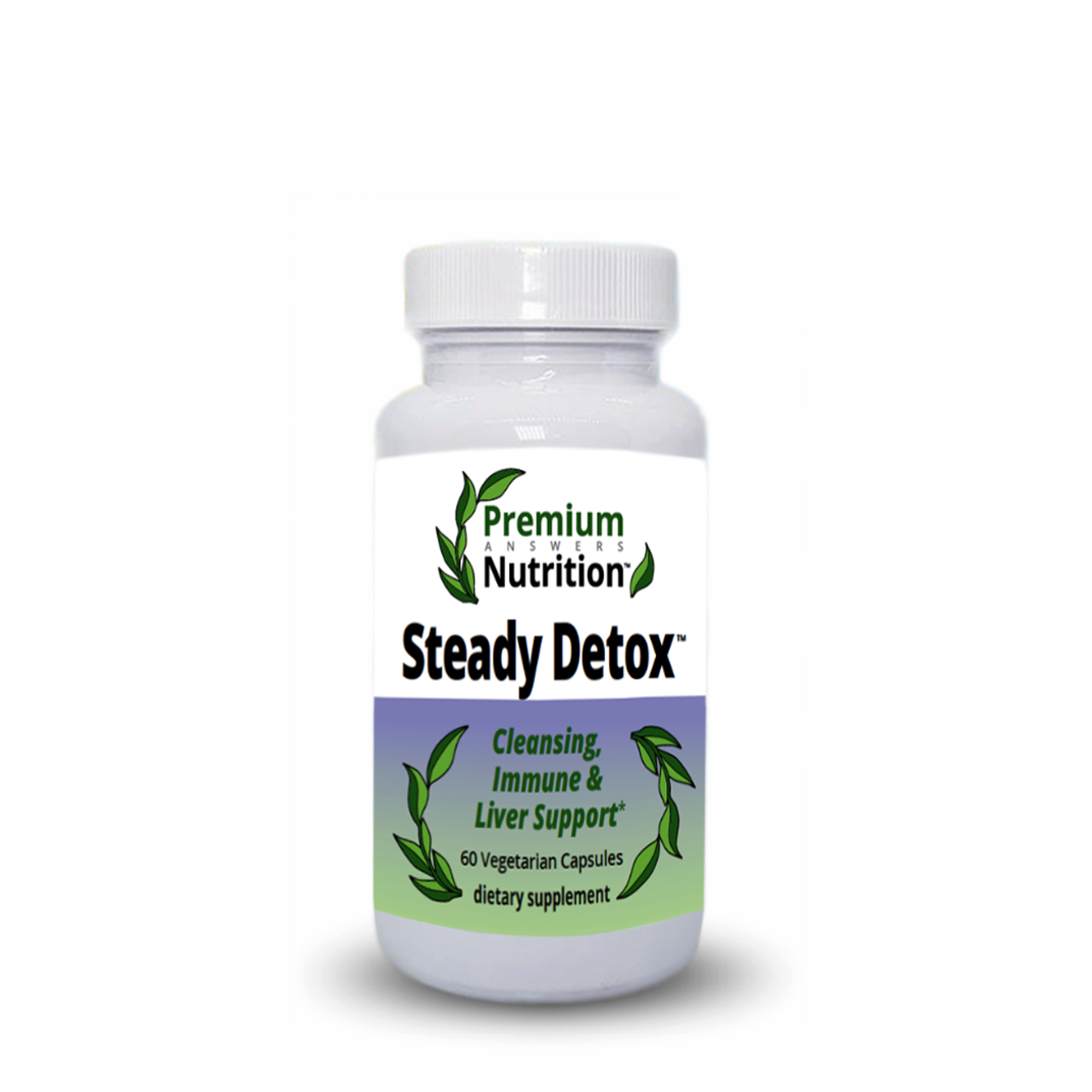 Steady Detox 60 Vegetarian Capsules Premium Nutrition