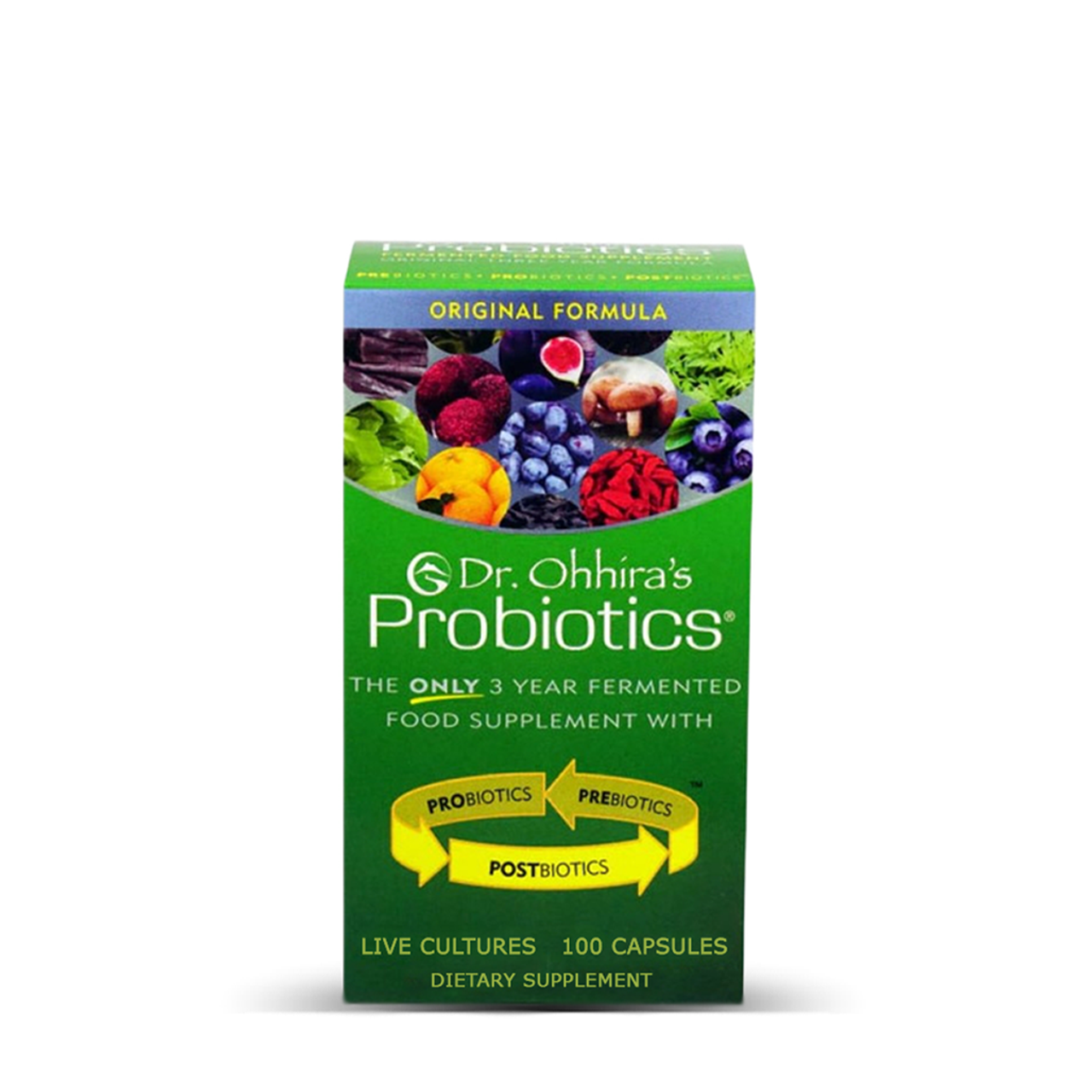 Dr. Ohhira's Probiotics® 420 mg 100 Capsules Original Essential Formulas