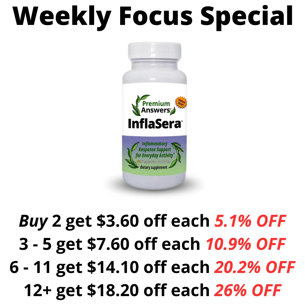 InflaSera Value Size 60 Vegetarian Capsules Premium Answers