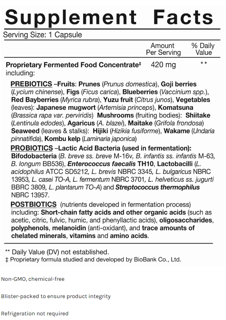Dr. Ohhira's Probiotics® Professional Formula 30 Capsules Essential Formulas