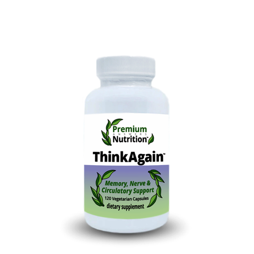 ThinkAgain 120 Vegetarian Capsules Premium Nutrition