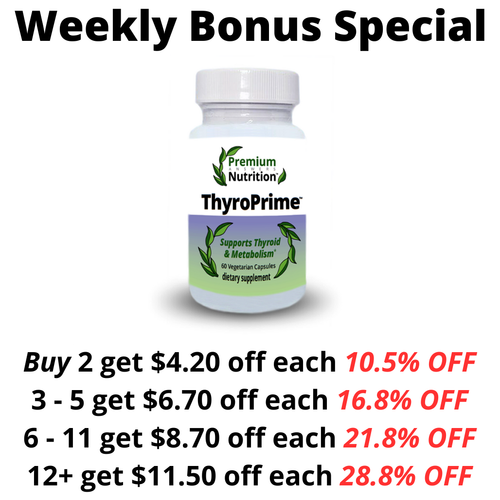 ThyroPrime 60 Vegetarian Capsules Premium Nutrition