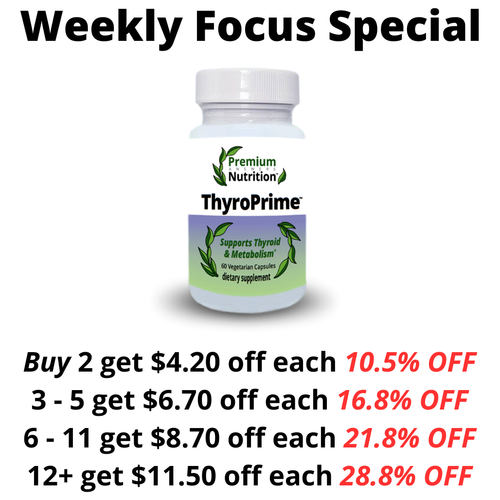 ThyroPrime 60 Vegetarian Capsules Premium Nutrition