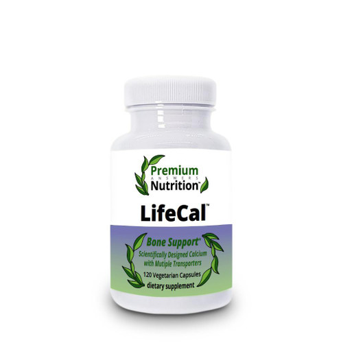 LifeCal Calcium 120 Vegetarian Capsules Premium Nutrition