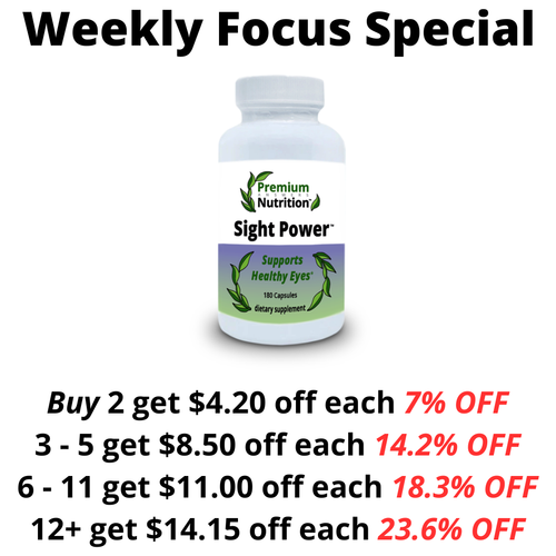 Sight Power 180 Capsules Premium Nutrition