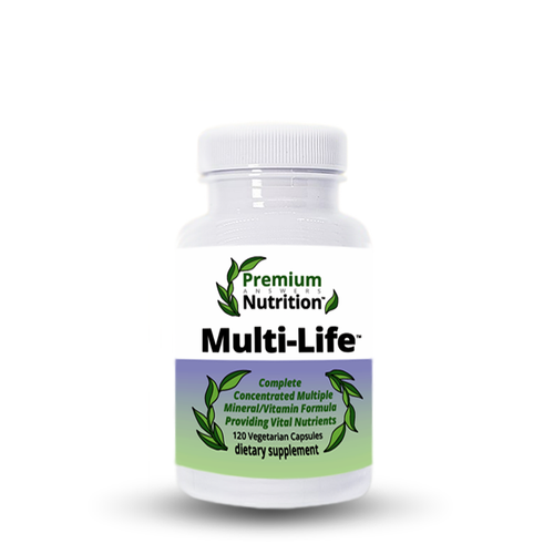 Multi-Life 120 Vegetarian Capsules Premium Nutrition