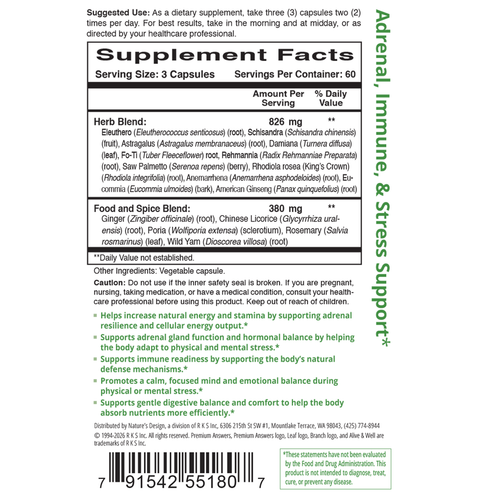 Alive & Well 180 Vegetarian Capsules Premium Answers