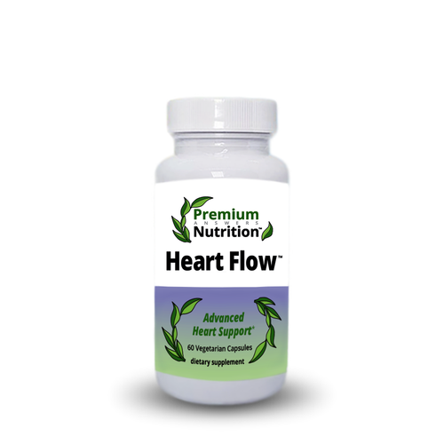 Heart Flow 60 Vegetarian Capsules Premium Nutrition