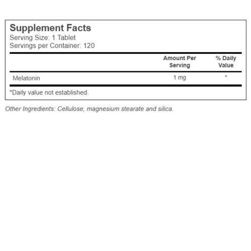 Melatonin 1 mg 120 Tablets KAL